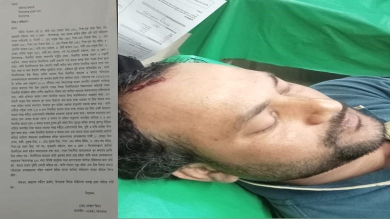 মহিনন্দে প্রতিবেশীর তান্ডব: যুবককে জখম
